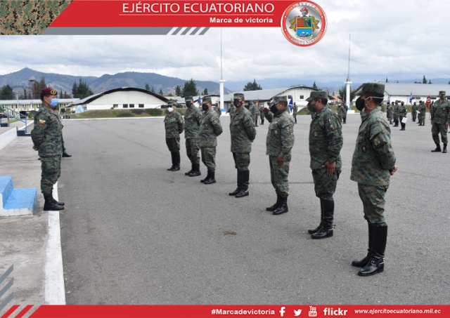 Comandante de la Primera División de Ejército Shyris visitó Chimborazo