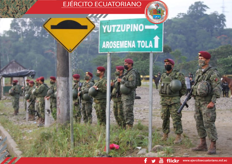 Fuerzas Armadas trabajan con entidades del Estado en Yutzupino