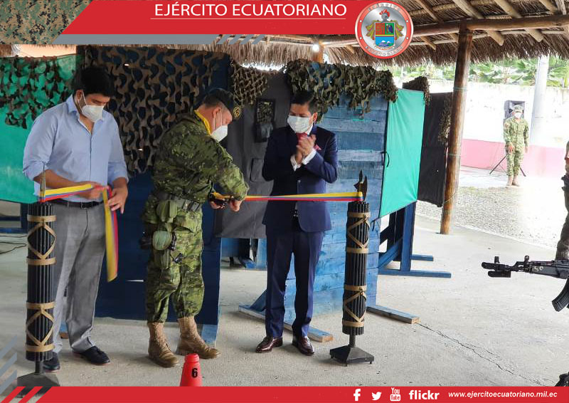 Brigada de Infantería Motorizada N.° 1 El Oro inaugura nuevo polígono de tiro