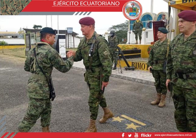 Comandante General del Ejército realiza visita a la Brigada de Infantería N.° 1 El Oro