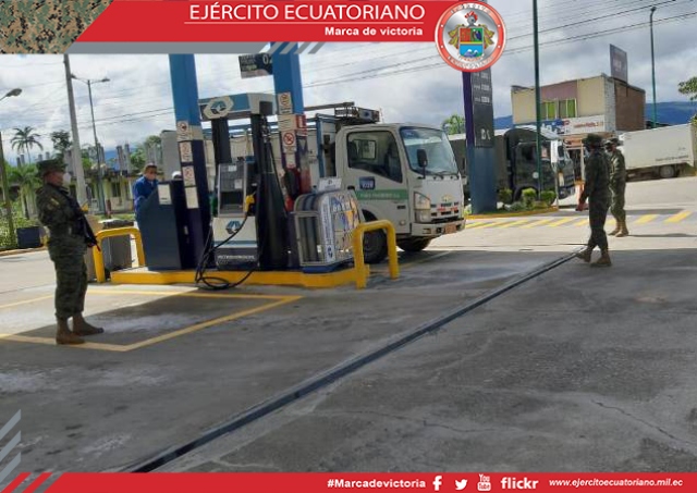 Fuerzas Armadas realizan operaciones militares de control en todo el Ecuador
