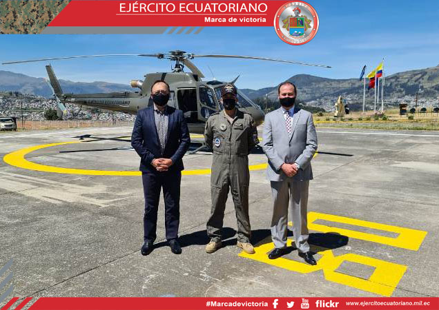 Se inauguró en Quito el primer helipuerto público