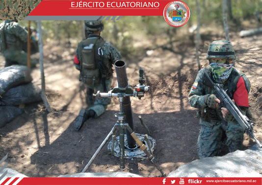 BIMOT 20 Capitán Díaz realiza ejercicio con tropas en el terreno