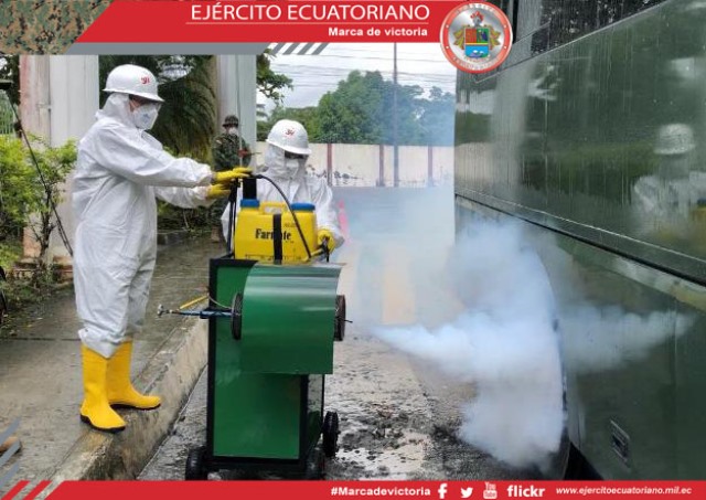 Ingeniosos militares crean termo fumigadora