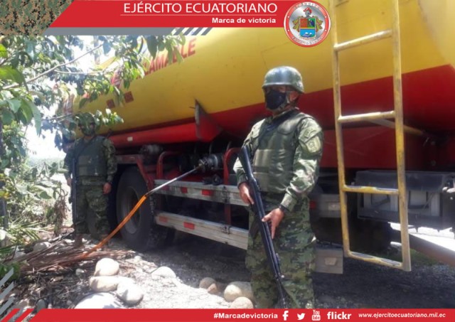 Se decomisaron 7000 galones de combustible en la provincia del Napo
