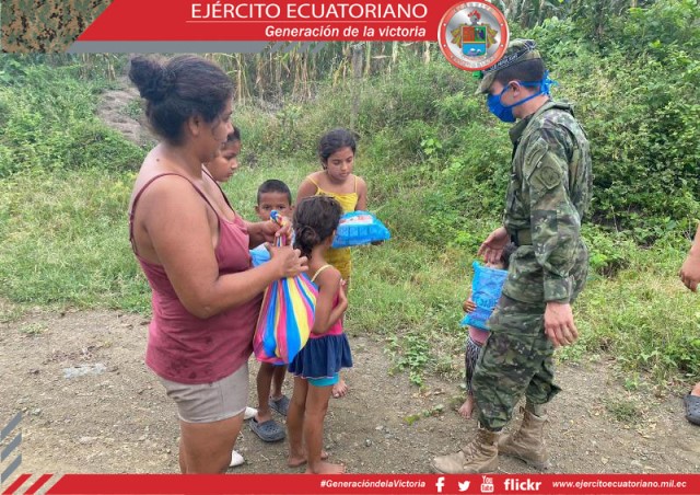 Las Fuerzas Armadas continúan con su compromiso de servicio a la comunidad