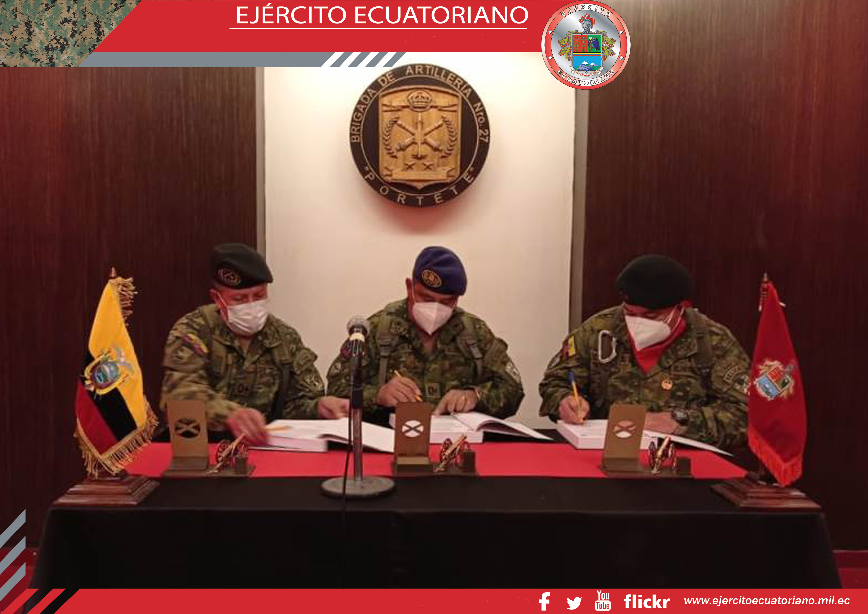 Nuevo comandante asumió el comando de la Brigada de Artillería N.° 27 Portete