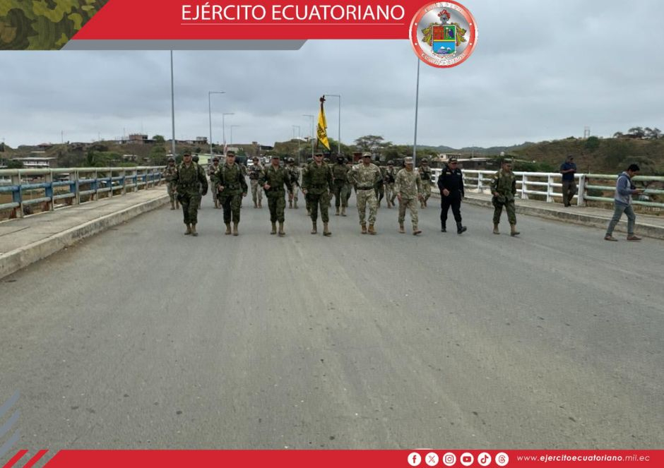 Ejército Ecuatoriano fortalece la seguridad fronteriza con reunión binacional junto al Ejército del Perú