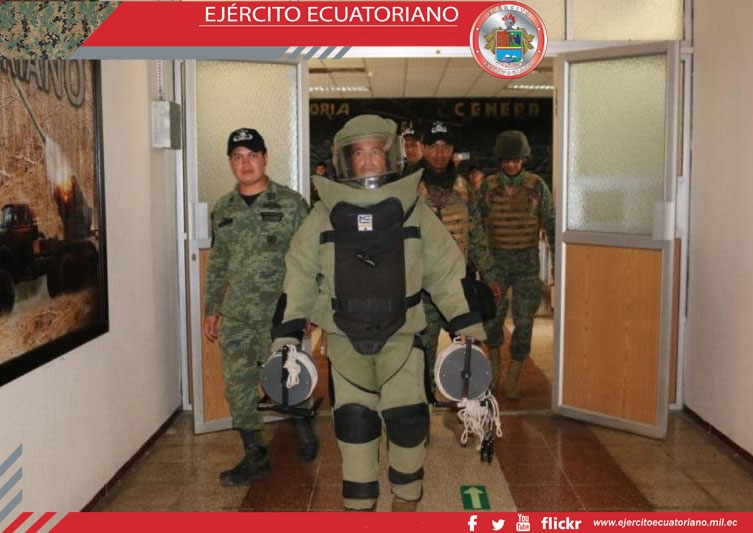 En la Brigada de Selva N.° 17 Pastaza se realizó el ejercicio aplicativo de evacuación de explosivos