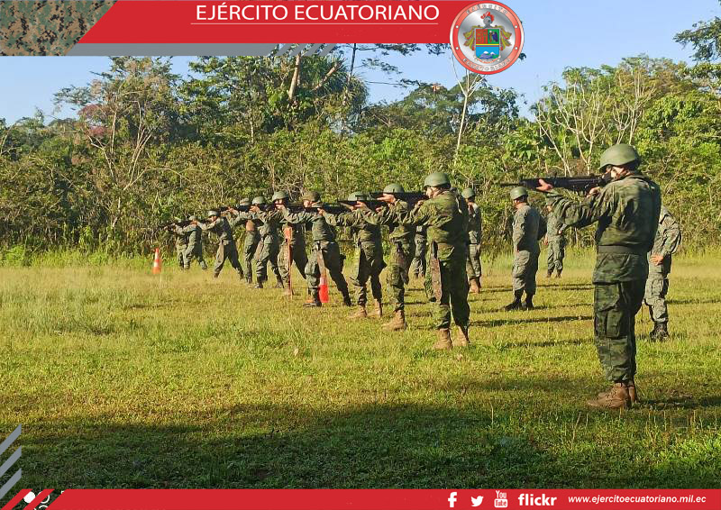 Unidades del Ejército realizan ejercicios de tiro