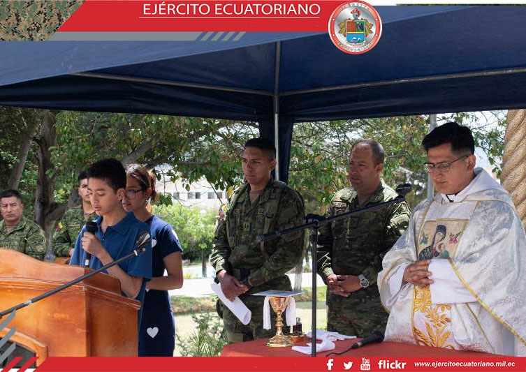 La Tercera División de Ejército Tarqui realizó misa de acción de gracias