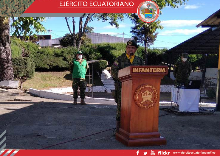 Nuevo comandante de la Brigada Loja realizó visita de comando a unidades militares