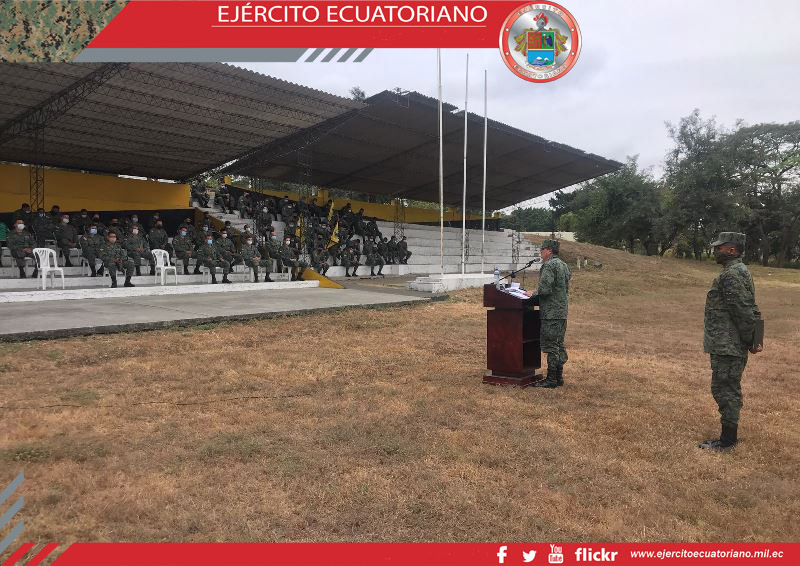 Brigada de Infantería N.º 5 Guayas recibió visita del comandante de la Segunda División de Ejército Libertad