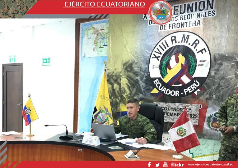 Décimo Octava Reunión de Mandos Regionales entre Ecuador y Perú