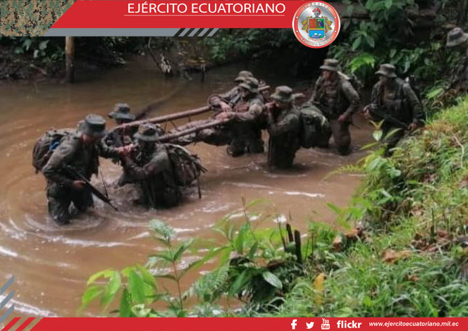 Alumnos del Curso de Tigres continúan con el desarrollo de destrezas en selva