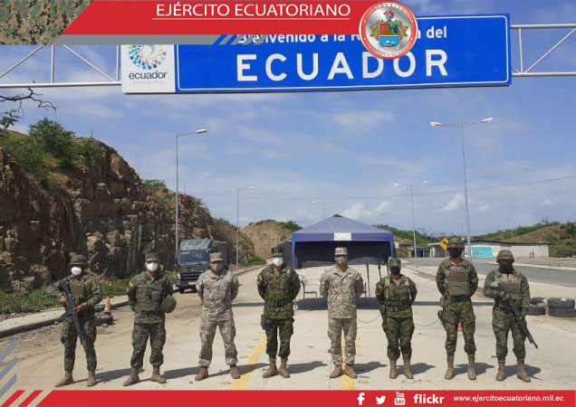 Se desarrolló reunión de trabajo entre personal militar de Ecuador y Perú