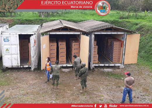 Militares realizan controles en Zamora Chinchipe