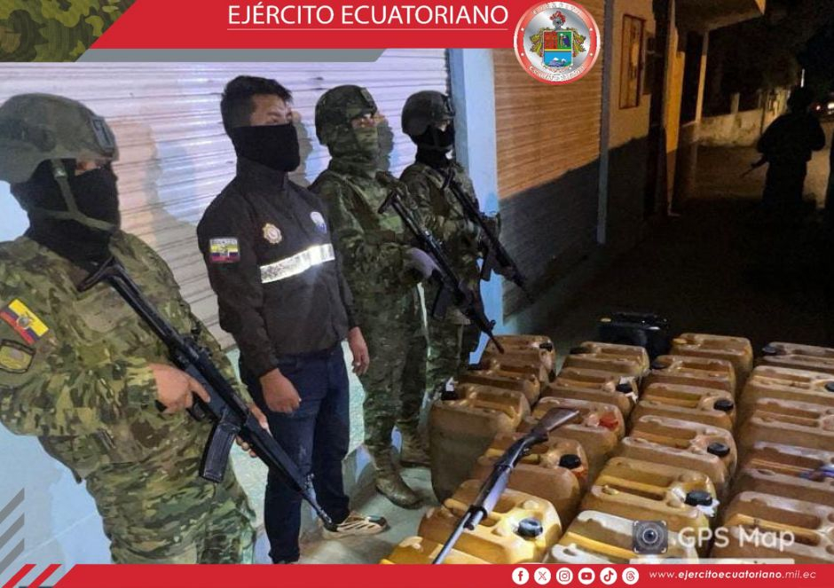 Nuevo golpe a la minería ilegal en Gualaquiza