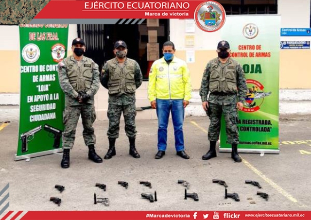 Centro de Control de Armas Loja inspeccionó funcionamiento de compañías de seguridad