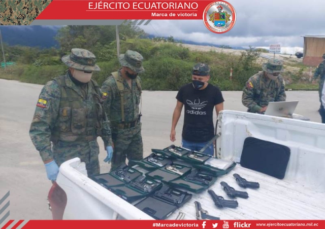 Fuerzas Armadas realizan operaciones de control de armas en Limón Indanza
