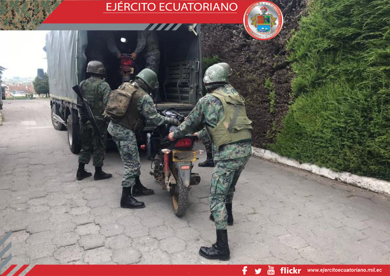 Operaciones de control en la provincia del Carchi