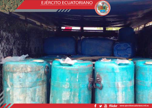 4000 galones de combustible se incautaron en Santa Elena