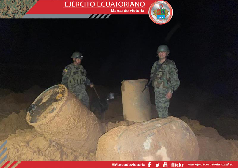 En la provincia del Napo se inhabilitó un campamento minero