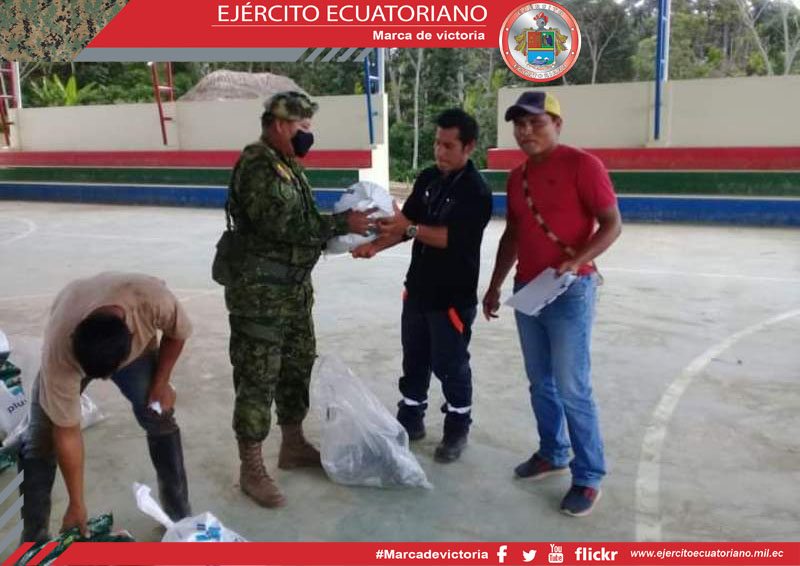 Llega ayuda a comunidades en Pastaza