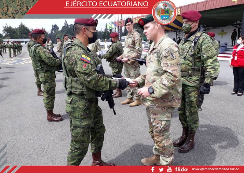 Finaliza entrenamiento de fuerzas especiales en Latacunga