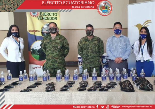 Acciones solidarias para combatir la pandemia y precautelar la salud ciudadana