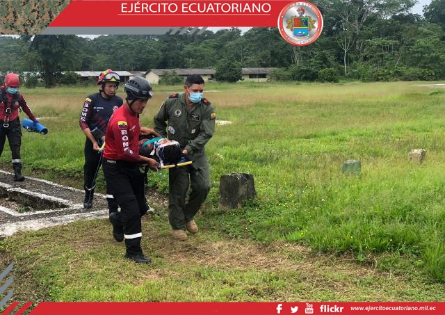 Ciudadano es finalmente evacuado en aeronaves militares tras accidente