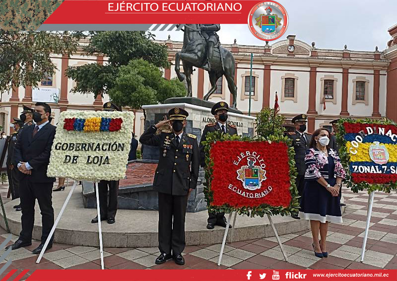 Se conmemoró el aniversario de la Fundación de Loja
