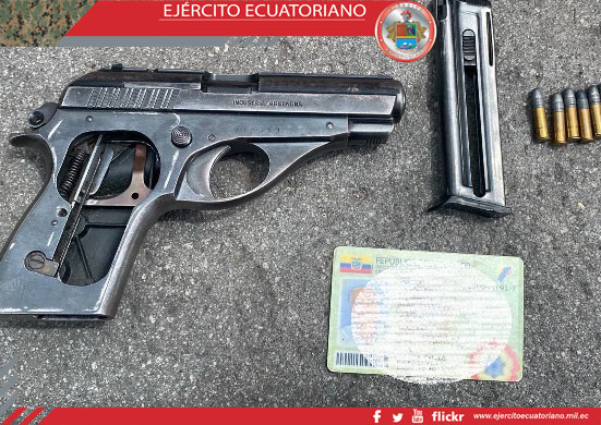 En Amaguaña continúan operaciones de control de armas, municiones y explosivos
