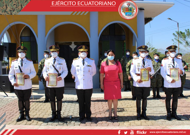 GAD de Portovelo entregó reconocimiento al G.C.B. 4