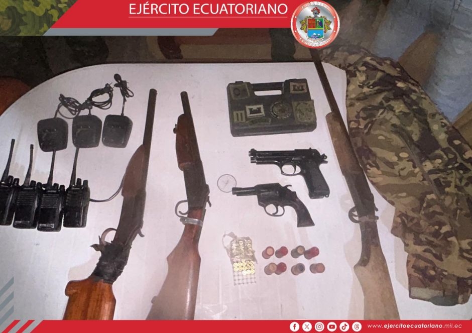 Continúan las operaciones contra la delincuencia en Manabí