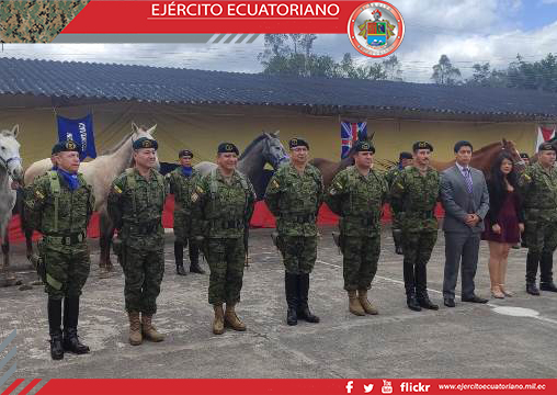La Unidad de Producción y Abastecimiento Remonta realizó la entrega de semovientes equinos a la Escablin