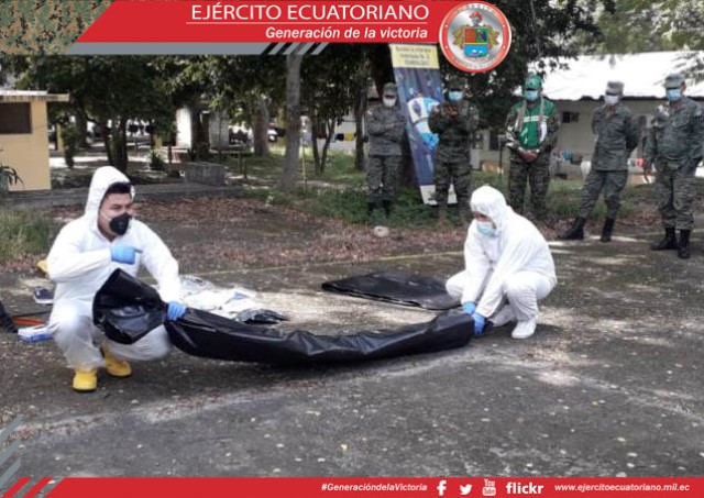En Esmeradas se realizó capacitación sobre levantamiento de cadáveres