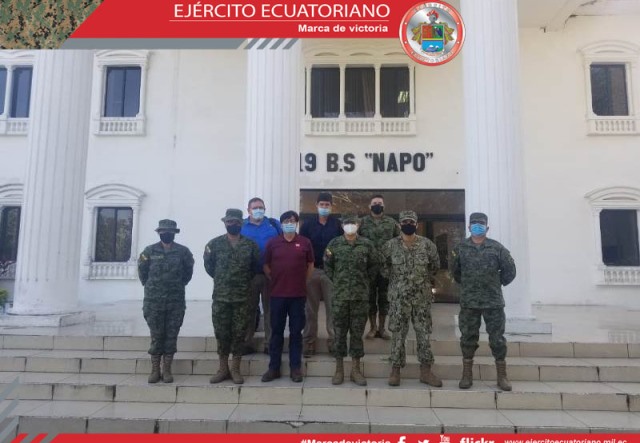 Brigada Napo recibe visita del Cuerpo de Ingenieros del Ejército de EE.UU.