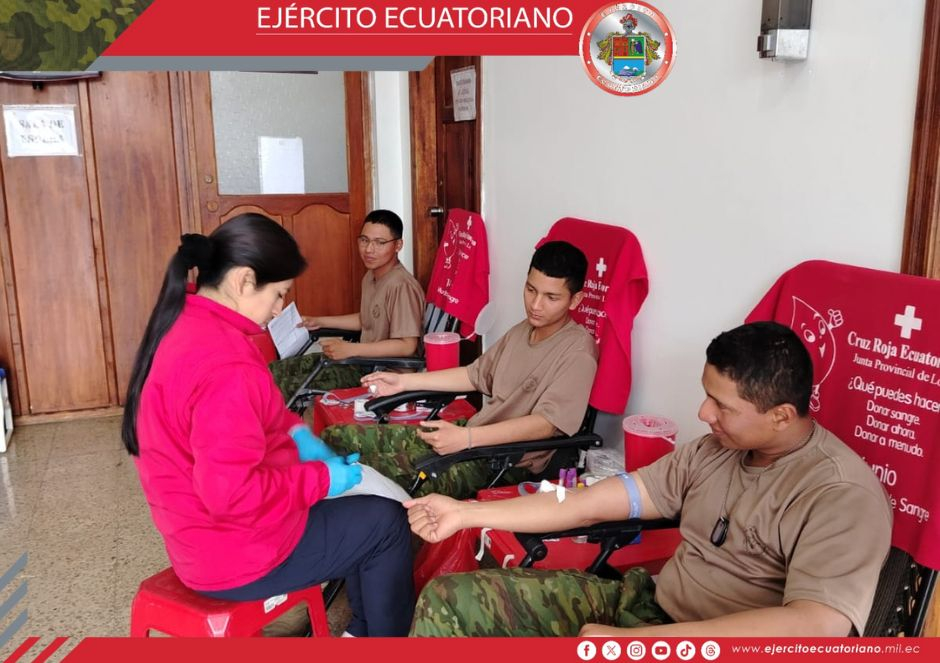 En Loja se realizó campaña de donación de sangre