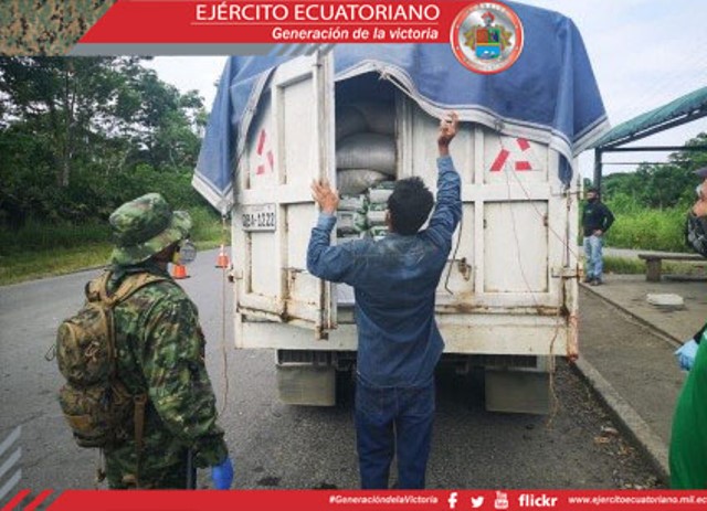 Operaciones militares para verificar el cumplimiento de la restricción de movilidad