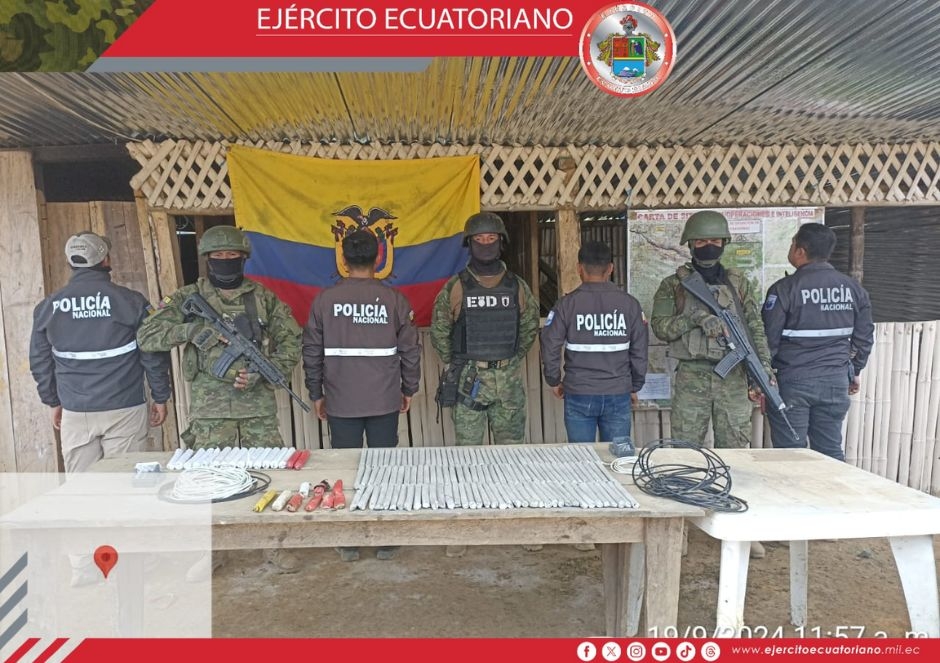Incautan material aurífero en la Zona Minera Norte