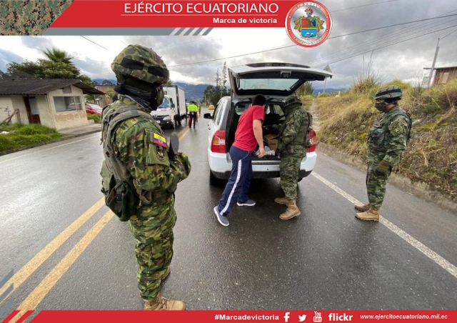Fuerzas Armadas intensifica operaciones militares de control de armas, municiones y explosivos en la provincia de Loja