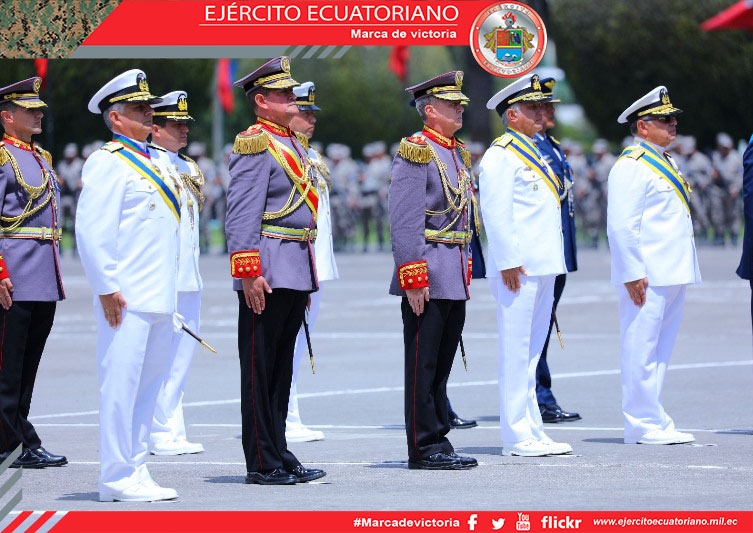Fuerza Armadas realizaron cambio de mando institucional