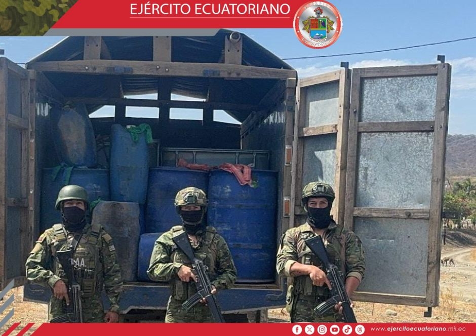 Decomiso de combustible de contrabando en la frontera Sur
