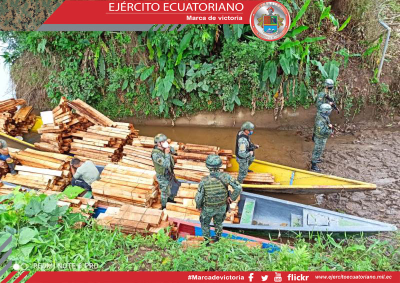 Personal de la Brigada Napo ejecuta operaciones militares en Sucumbíos