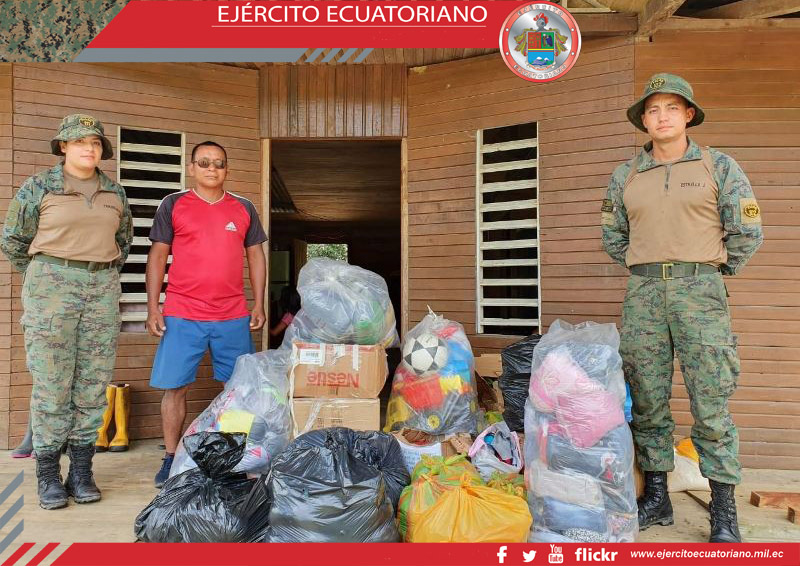 Alumnos del LV Curso de Tigre realizaron una acción social en Loreto