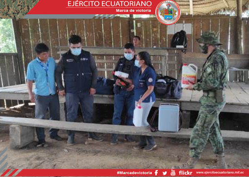 En la parroquia Montalvo se llevó a cabo una jornada médica para la población
