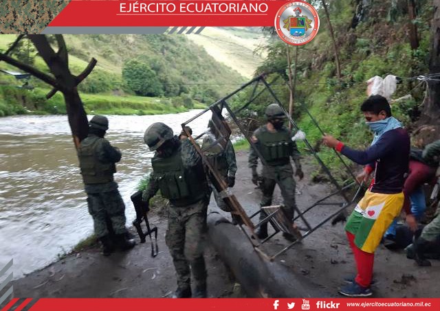 Se inhabilita paso improvisado en la frontera norte