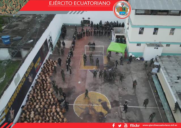 Fuerzas Armadas retoman el control de las cárceles en el Territorio Nacional
