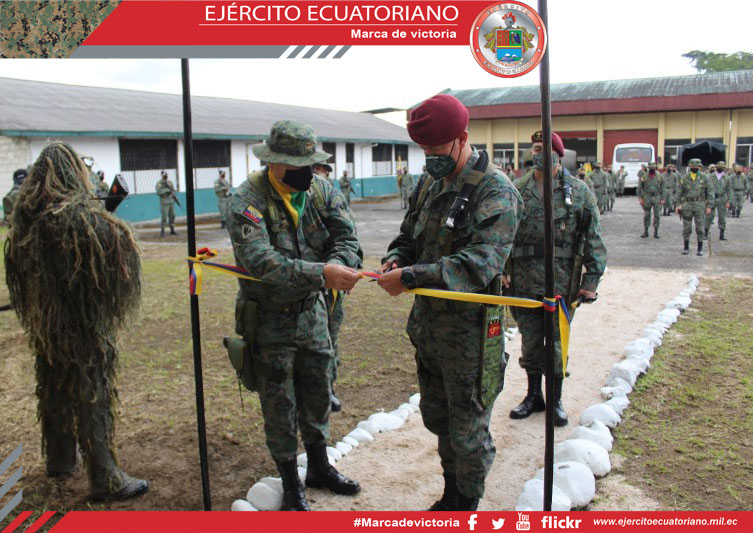 Reinauguración del polígono de tiro virtual de la Brigada Pastaza
